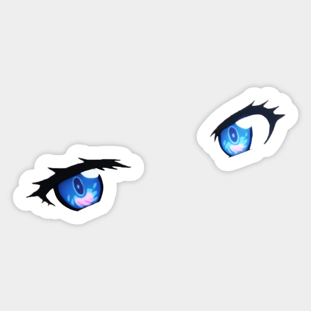 Rikka's Eyes (SSSS.Gridman) Sticker by Shiromaru